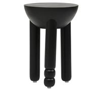 Fifty Five South Walsa Side Table Tri Mango Wood Black