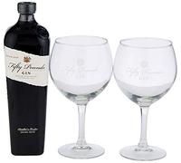Fifty Pounds Gin Glass Gift Set, 70 cl
