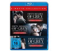 Dakota Johnson,Jamie Dornan,Kim Basinger - Fifty Shades of Grey-3 Movie-Collection [Blu-ray]