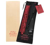 Fifty Shades of Grey - Ankle Cuffs (Black-Red)