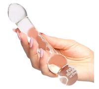 Fifty Shades of Grey Glass Double Dildo Wand Massager Hot Cold Love Fun Sex Toy
