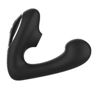 Fifty Shades of Grey Greedy Girl Duet | Stroking Clit Sucker Sex Toy | Clitoris & G Spot Vibrator for Women | Clitoral Suction Adult Sex Toy | Vibrating Dildo G Spot Stimulation Stroking Massager