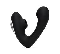 Fifty Shades of Grey Greedy Girl Duet | Stroking Clit Sucker Sex Toy | Clitoris & G Spot Vibrator for Women | Clitoral Suction Adult Sex Toy | Vibrating Dildo G Spot Stimulation Stroking Massager