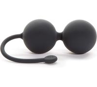 Fifty Shades of Grey Jiggle Kegel Balls - Ben Wa Love Eggs - Black - 70g