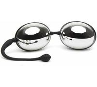 Fifty Shades of Grey Jiggle Kegel Balls - Ben Wa Love Eggs - Silver - 67g