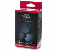 Fifty Shades of Grey Silver Pleasure Balls Jiggle Kegel Muscles Pelvic Exerciser