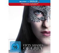 FIFTY SHADES OF GREY LIMITED STEELBOOK BLU-RAY NEW & OVP