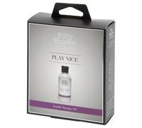Fifty Shades of Grey Play Nice - vanilla-scented sensual massage oil (90 ml)
