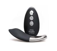 Fifty Shades of Grey Relentless Vibrations Remote Knicker Vibrator - Black Black