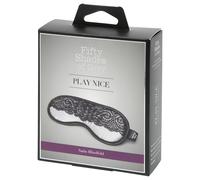 Fifty Shades of Grey - Satin Eye Mask (Silver)