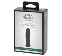 Fifty Shades of Grey Sensation Bullet - Rechargeable Vibrator (Black)