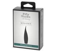 Fifty Shades of Grey Sensation - Rechargeable Tongue Vibrator (Black)