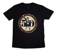 Fifty Years Gold Emblem T Shirt AC/DC Black XL
