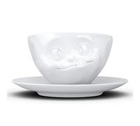 FiftyEight, coffee cup, porcelain, white, 13 cm x 13 cm x 7.3 cm, T014601
