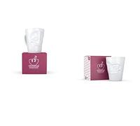 Fiftyeight, funny set of 2 cups, hilarious and mischievous, white