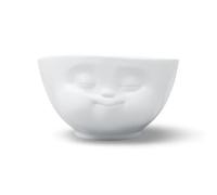 FIFTYEIGHT PRODUCTS / Bowl "Mampfend" (Porcelain, 500 ml, White, Made in Germany)