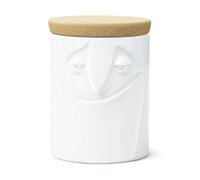 FIFTYEIGHT PRODUCTS Charming Mugs Storage Container (Porcelain, 1700 ml, White, Made in Germany)