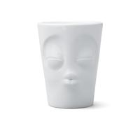 FIFTYEIGHT PRODUCTS Mug with Handle "Kissing" (Porcelain, 350 ml, White, Made in Germany)