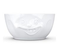 FiftyEight TV Cups, Bowl, Out of Control, for Fruit and Salad, Porcelain, White, 2600ml, T013501