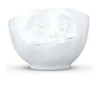 Fiftyeight White Shiny Character Pattern léchant Babines Bowl 500 ml