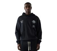 Fiftyfive Mens Versus Logo Hoodie - Black - Black - XXL