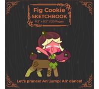 Fig Cookie Sketchbook: Kingdom doodle 8.5 x 8.5 Book 120 Blank Pages for Kids & Teens to Explore Doodling & Journaling
