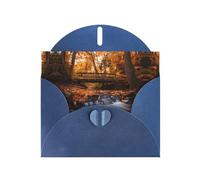 fig. intimate and understanding friend Blue Patterns greeting card 6x4 inches with envelope, covering birthdays, weddings and other occasions