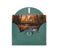 fig. intimate and understanding friend Dark Green Patterns greeting card 6x4 inches with envelope, covering birthdays, weddings and other occasions