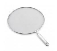 Fig & Olive Splatter Guard - 28cm Stainless Steel Mesh Screen with Handle - Grease & Hot Oil Guard for Frying Pans, Cooking, Sautéing & Kitchen Stovetop Protection