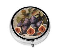 Fig This Small, Round, Three-Compartment Travel Pill Box is Perfect for Storing Daily medications, Vitamins, and on-The-go.