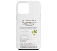 Fig Tree Israel Generation Shall Not Pass Away Case for iPhone 13 Pro Max