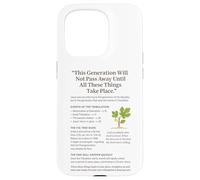 Fig Tree Israel Generation Shall Not Pass Away Case for iPhone 15 Pro