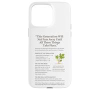 Fig Tree Israel Generation Shall Not Pass Away Case for iPhone 15 Pro Max