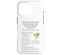 Fig Tree Israel Generation Shall Not Pass Away Case for iPhone 16 Pro