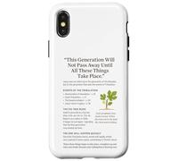 Fig Tree Israel Generation Shall Not Pass Away Case for iPhone X/XS