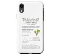 Fig Tree Israel Generation Shall Not Pass Away Case for iPhone XR