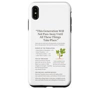 Fig Tree Israel Generation Shall Not Pass Away Case for iPhone XS Max