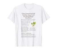 Fig Tree Israel Generation Shall Not Pass Away T-Shirt