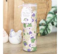 Fig Tree Print Vanilla & Fig Tube Candle - 55H Fragrance & Decor
