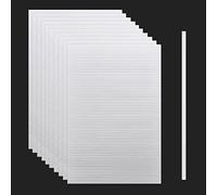 FIGFYOU 1000 Pieces Foam Sticky Strips Double Sided Foam Tape 3D Foam Pop Strips Adhesive Foam Pads Adhesive Mount Tape for Scrapbook, Party, Wedding, Balloons, DIY Art or Office Supplies (3.9 Inch)