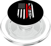 Fight AIDS American Flag Hope USA United States PopSockets PopGrip for MagSafe