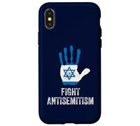 Fight Antisemitism Stop the Hate Jewish Pride Men Women Kids Case for iPhone X/XS