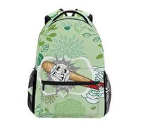 Fight Baseball Shoulder Backpack Student Bookbags for Travel Kid Girls Boys