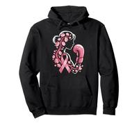 Fight Breast Cancer Survivor Pink Ribbon Pullover Hoodie
