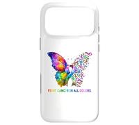 Fight Cancer In Butterfly Fight Cancer Ribbons Case for iPhone 17 Pro Max