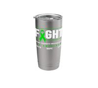 Fight Chronic Traumatic Encephalopathy Shirt - CTE Awareness Stainless Steel Insulated Tumbler