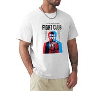 Fight Club Cult Movie Mens T Shirt Size L White