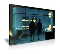 Fight Club Ending Scene 008 Stretched Canvas Print Wall Art 30x20inch / 76x51cm