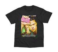 Fight Club Inspired Movie Poster Printed T-Shirt (X-Large) Black