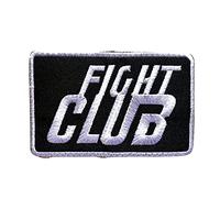 Fight Club Movie Embroidered Patch Iron On Sew On Brad Pitt Jacket Jean